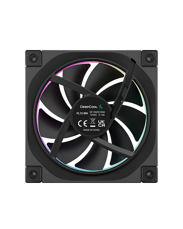 DeepCool FL12 3x120mm Case Fans - Black DeepCool FL12 3x120mm Case Fans - Black